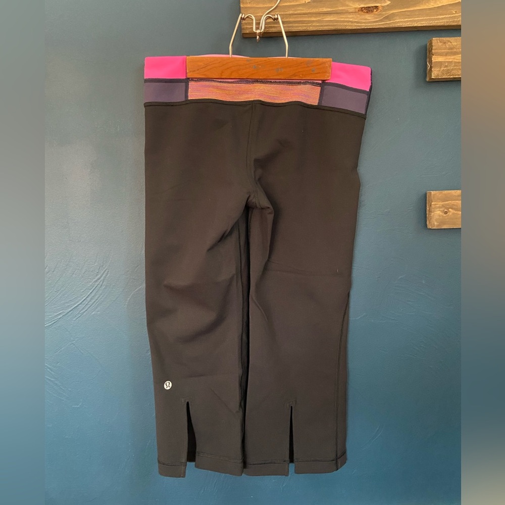 Lululemon Slit Capri Leggings